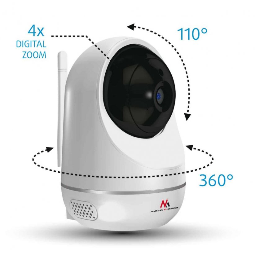 360 stupňová otočná kamera Maclean MCTV-170