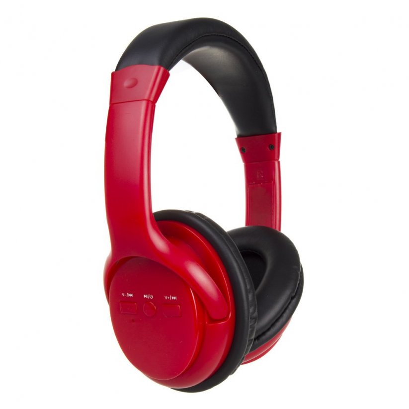 Bluetooth slúchadlá AC720 R červené
