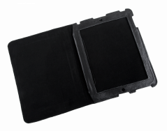 Puzdro určené pre Apple iPad 3 kožené čierne
