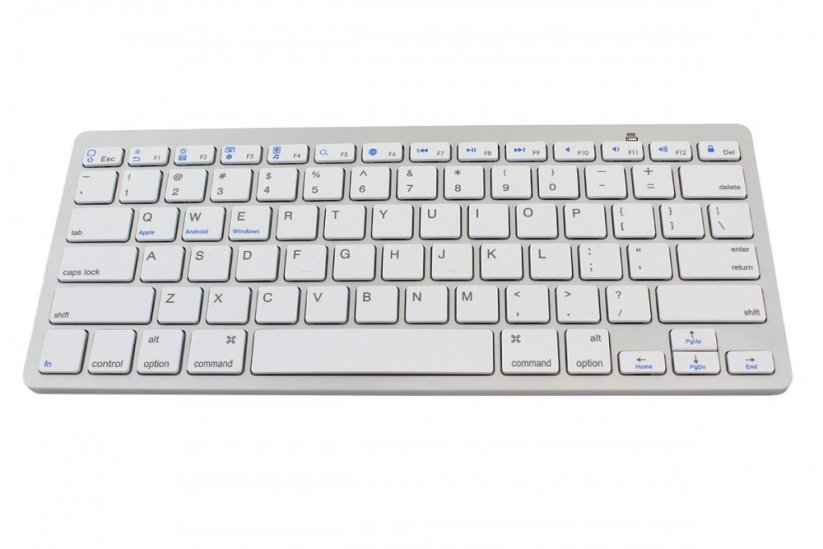 AK198E Bezdrôtová klávesnica ios/win biela
