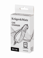 Kruger&Matz 9V 2A napájací zdroj do auta pre tablety