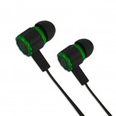 EGH201G Slúchadlá do uší VIPER Esperanza s mikrofónom čierno-zelené