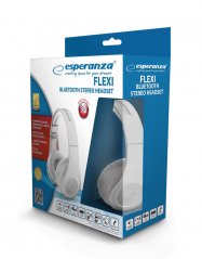 Bluetooth slúchadlá FLEXI - biele