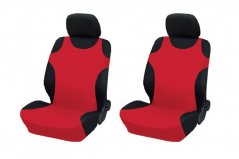 SE87018 Bavlněné potahy sedadel - červené, 2 kusy