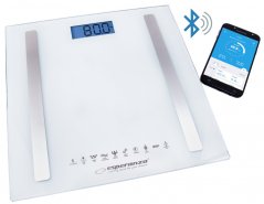 Osobná váha - analytická bluetooth B.FIT - biela