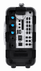 Malý prenosný aktívny bluetooth reproduktor REBEL s funkciou MP3, FM rádiom a mikrofónom