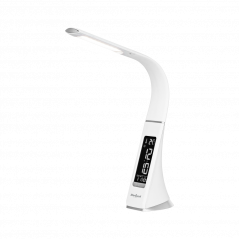 Stolná LED lampa s displejom (teplota, čas)