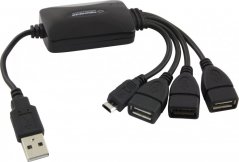 EA158 Rozbočovač USB 2.0 3 porty USB + 1 port micro USB Esperanza