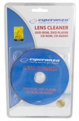 ES123 Esperanza čistič CD pro CD/DVD mechaniku