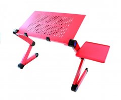 SL7B Chladicí stůl na notebook růžový