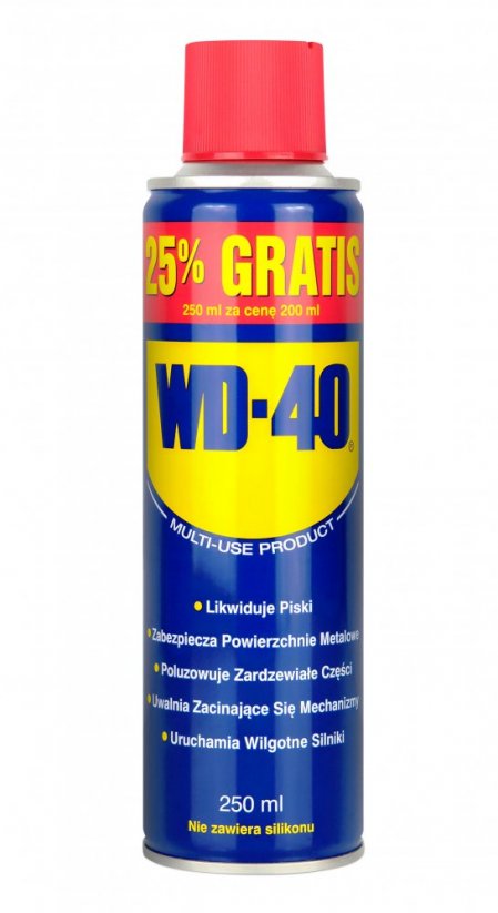 42213 WD40 kvapalina na ochranu proti korózii 0,2 l + 25% (250 ml) balenie