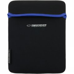 ET172B Neoprénové puzdro pre tablet 9,7" čierno-modré Esperanza