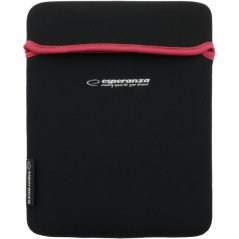 ET172R Neoprénové puzdro pre tablet 9,7" čierno-červené Esperanza