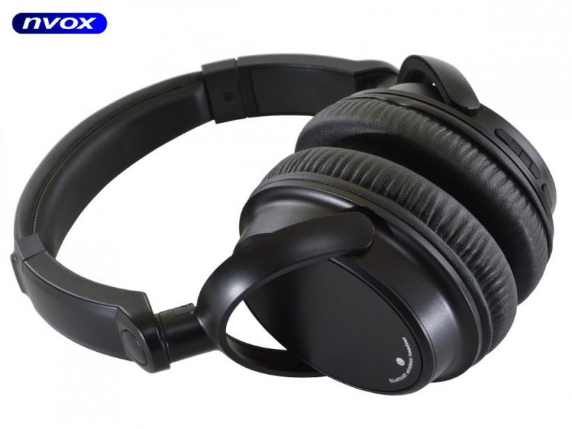NVOX BTV6B bezdrátová sluchátka bluetooth s mikrofonem