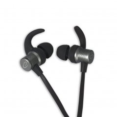 EH202K Kovové slúchadlá do uší Esperanza s mikrofónom a ovládaním hlasitosti čierno-sivé