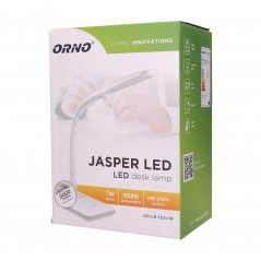 Stolná LED lampa JASPER biela